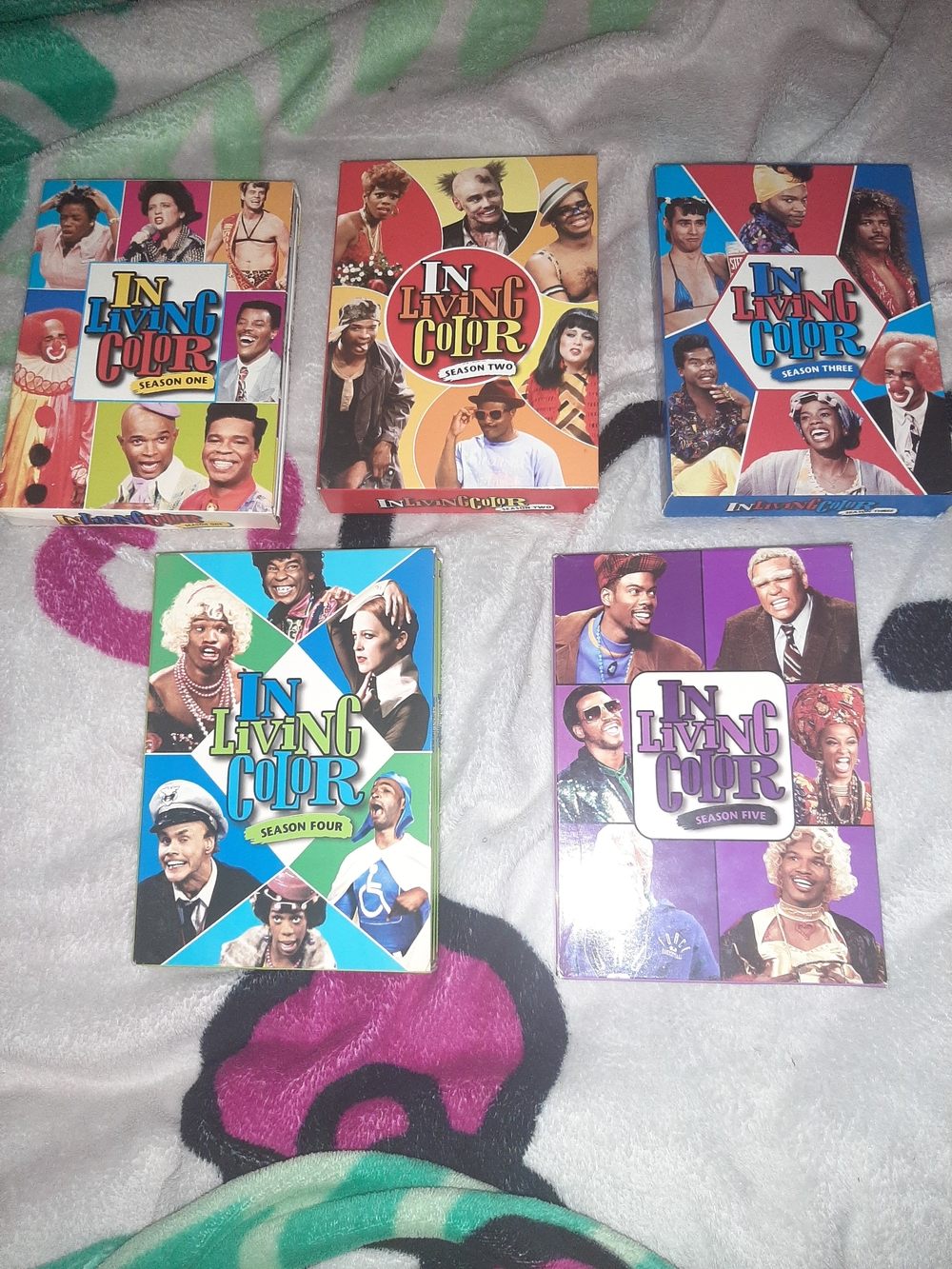 In Living Color DVD Season Box Set (Colorful Covers) Complete Series 1-5